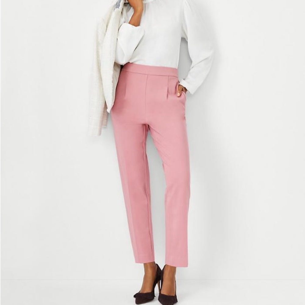 ANN TAYLOR Pants | The Easy Ankle Pant Pink – Womens